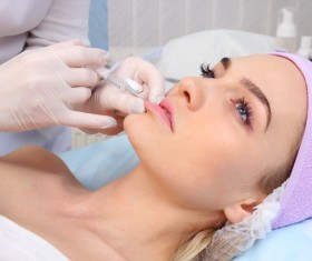 Botulinum toxin lip beauty injection HD picture 02