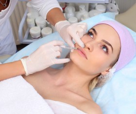 Botulinum toxin lip beauty injection HD picture 03