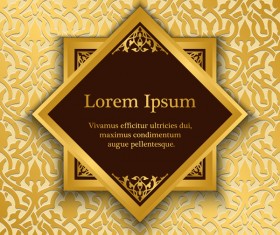 Brown and gold background vectors