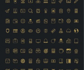 Different industries Icons and Symbols vector 01 - Business Icons ...