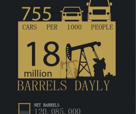 Business template dark styles vector 13