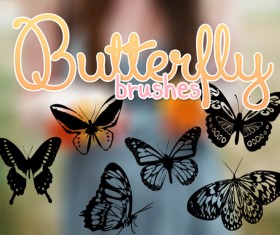 Butterflies PS brushes