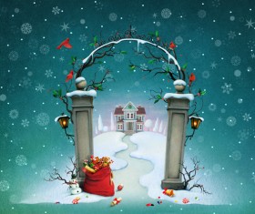 Christmas atmosphere Stock Photo