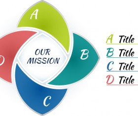 Circles whirl infographic vectors template 25