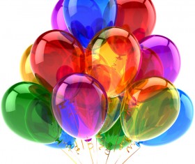 Colored balloons HD picture 01