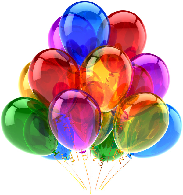 Colored balloons HD picture 01