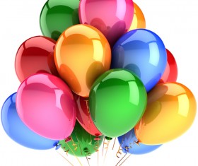 Colored balloons HD picture 02