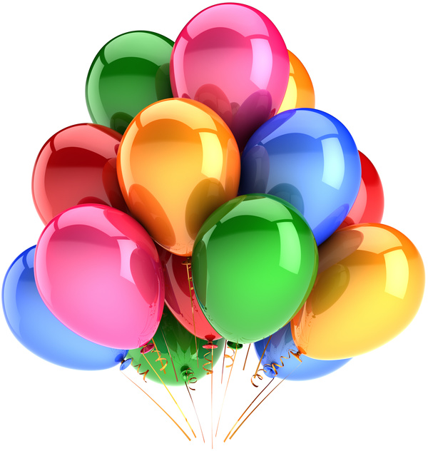 Colored balloons HD picture 02