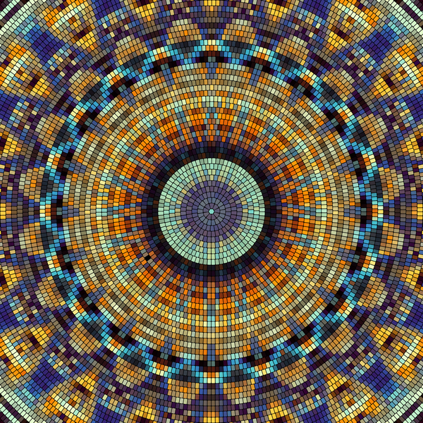 Colorful mosaic pattern seamless vectors 05