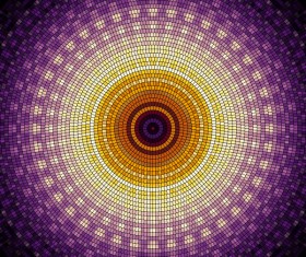 Colorful mosaic pattern seamless vectors 06