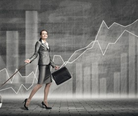 Control time woman Stock Photo 07