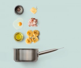 Cooking ingredients for Italian food Stock Photo 11