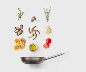 Cooking ingredients for Italian food Stock Photo 13