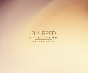 Cream color blurred effect background vector
