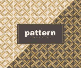 Creative golden seamless pattern vector 08