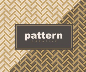 Creative golden seamless pattern vector 14
