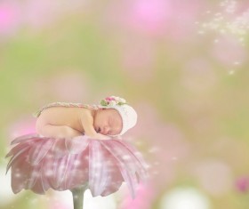 Cute baby art photo HD picture