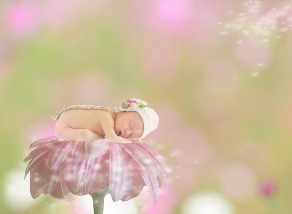 Cute baby art photo HD picture