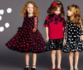 Cute styling little girl HD picture