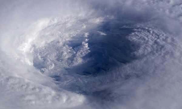 Cyclone cloud system Stock Photo 08