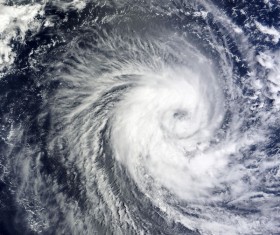 Cyclone cloud system Stock Photo 10