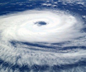 Cyclone cloud system Stock Photo 13