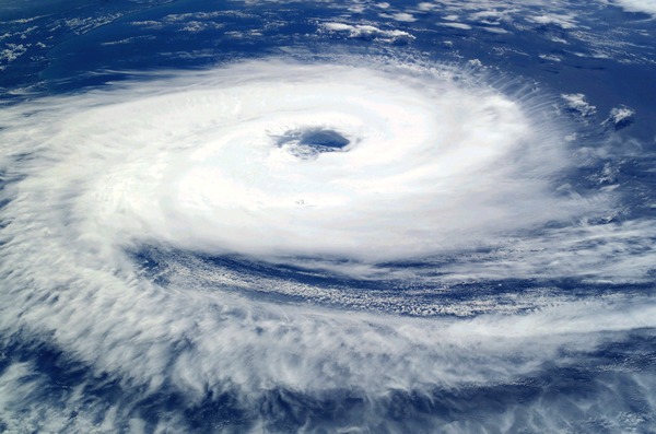 Cyclone cloud system Stock Photo 13