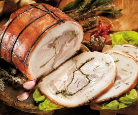 Delicious pork meat Stock Photo