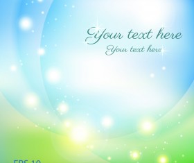 Elegant green abstract background vector 04