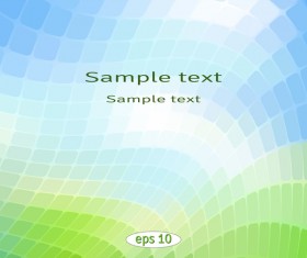 Elegant green abstract background vector 05