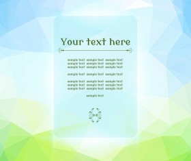 Elegant green abstract background vector 06