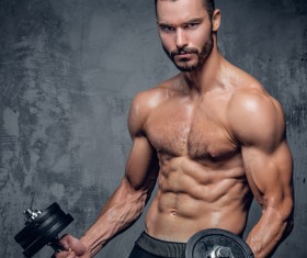 Exercise the perfect muscle Stock Photo 01