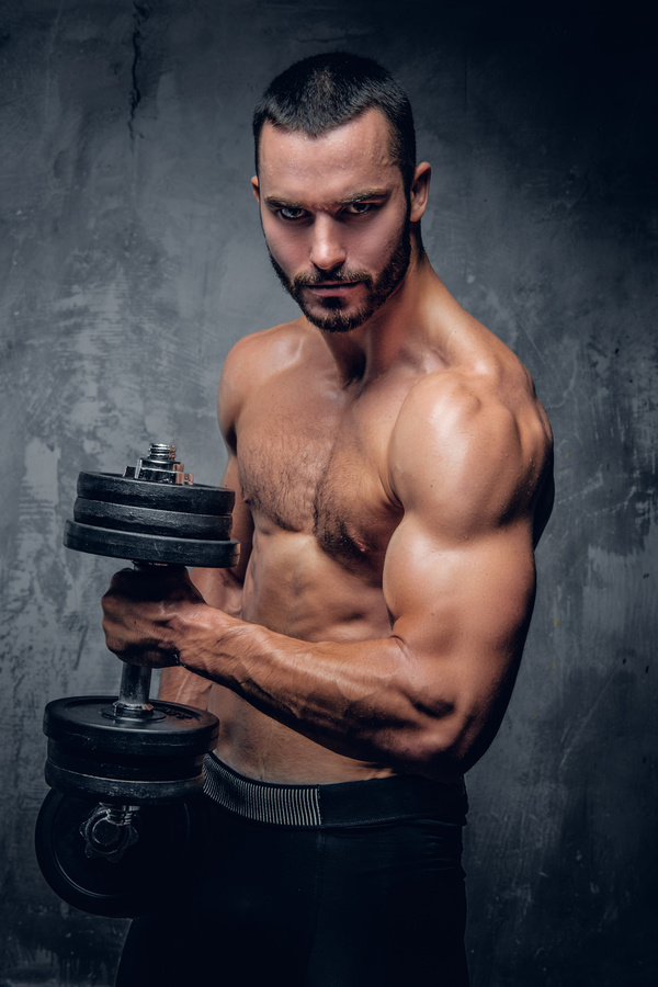 Exercise the perfect muscle Stock Photo 03