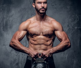 Exercise the perfect muscle Stock Photo 04