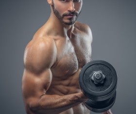 Exercise the perfect muscle Stock Photo 05