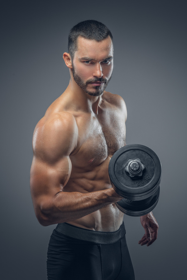 Exercise the perfect muscle Stock Photo 05