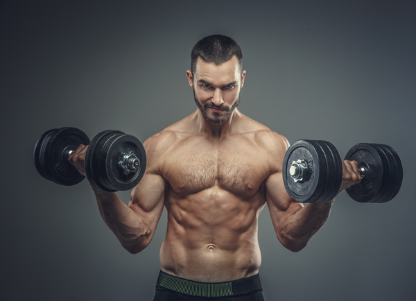 Exercise the perfect muscle Stock Photo 06
