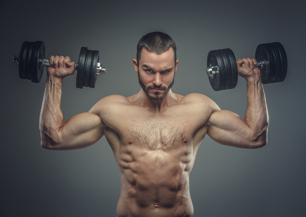 Exercise the perfect muscle Stock Photo 07