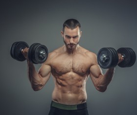 Exercise the perfect muscle Stock Photo 08