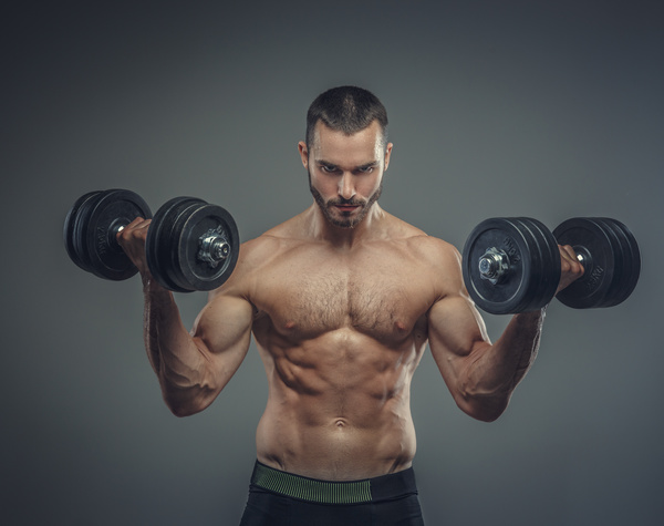 Exercise the perfect muscle Stock Photo 08