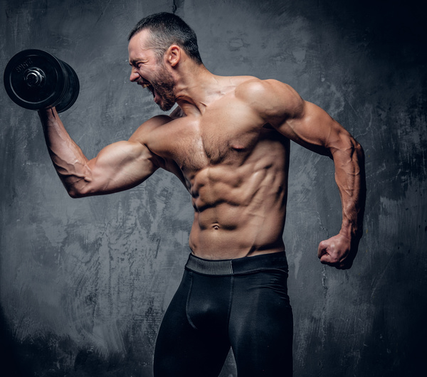 Exercise the perfect muscle Stock Photo 10