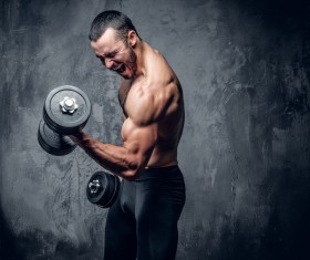 Exercise the perfect muscle Stock Photo 12