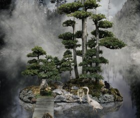 Fabulous island Stock Photo 02