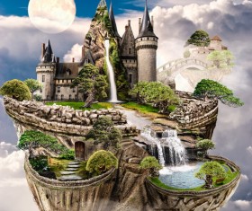 Fabulous island Stock Photo 03