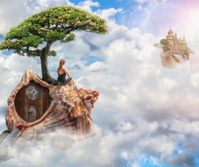 Fantastic castle Traveling in a dream HD picture 02