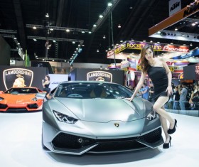 Fashion car model HD picture