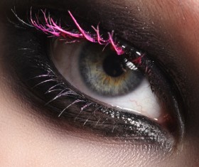 Fashion eye shadow and eye makeup Stock Photo 03