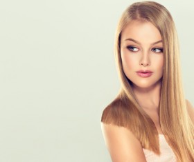 Fashion girl makeup and beautiful hair HD picture 06