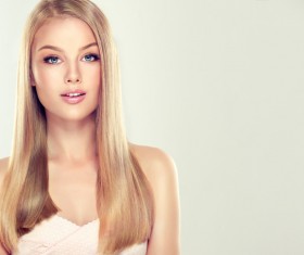 Fashion girl makeup and beautiful hair HD picture 08