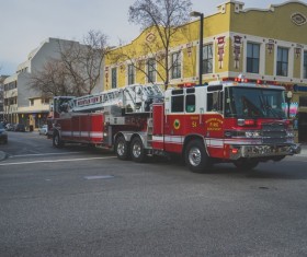 Fire Trucks Stock Photo 01